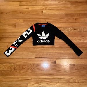 COPY - Adidas Black Crop Top